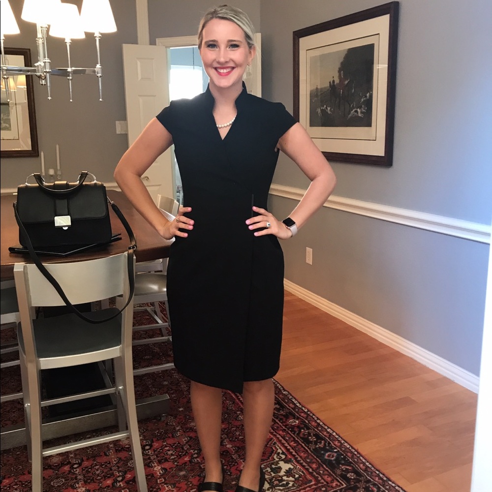 Calvin Klein wrap dress